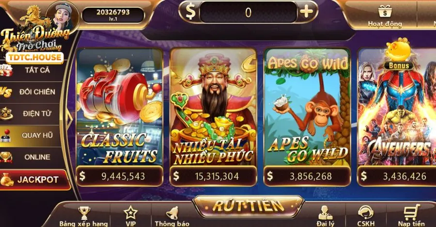 Game Nổ hũ (Slots) RIK88 XYZ